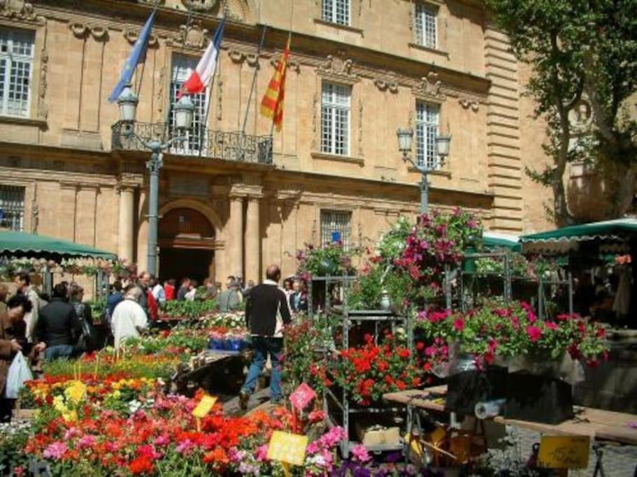 Charmant T3 Centre Historique, Parking Aix-en-Provence Exterior photo